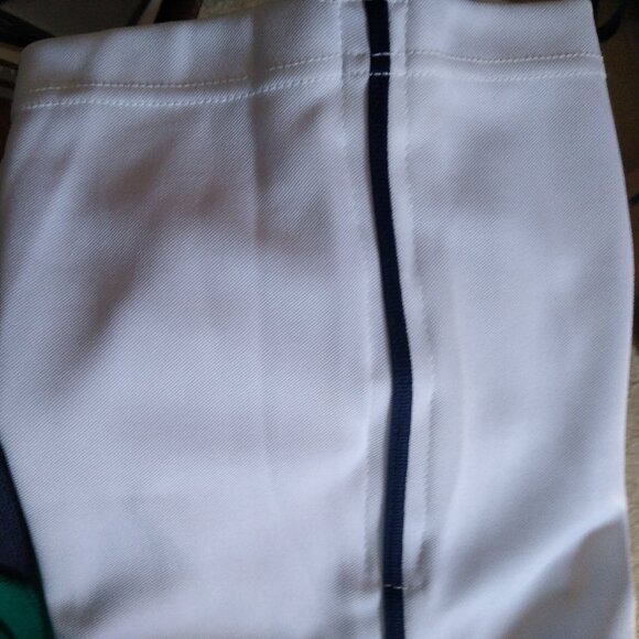 Champo Men's L baseball pant white w/navy piping - Picture 5 of 5